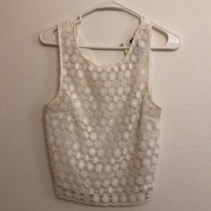 White tank top